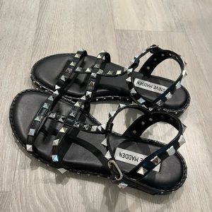 Steve Madden sandals.